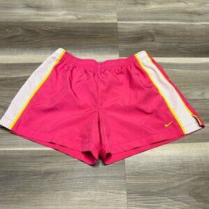 Nike pink athletic  shorts size medium